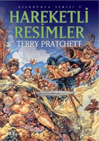 Hareketli Resimler Diskdünya’nın Dokuzuncu Romanı – Terry Pratchett – İthaki Yayınları kitap kapağı