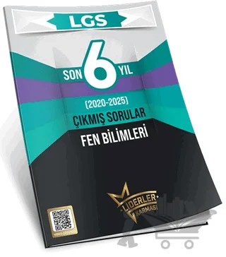 LGS Son 6 Yıl Fen Bilimleri Çıkmış Sorular (2020-2025) – Kolektif – Liderler Karması Yayınları kitap kapağı