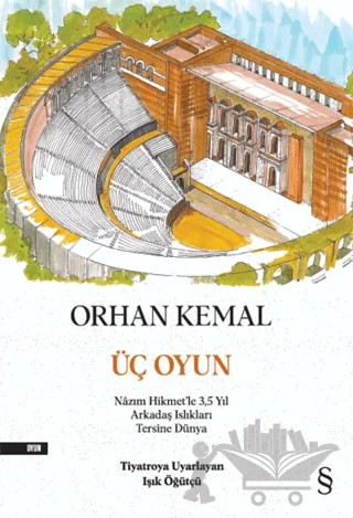 Üç Oyun – Orhan Kemal – Everest Yayınları kitap kapağı