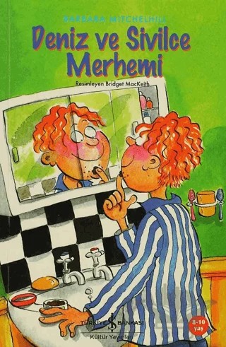 Deniz ve Sivilce Merhemi – Barbara Mitchelhill – İş Bankası Kültür Yayınları kitap kapağı