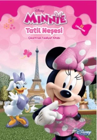 Disney Minnie - Tatil Neşesi Çıkartmalı Faaliyet Kitabı – Kolektif – Doğan Egmont Yayıncılık kitap kapağı
