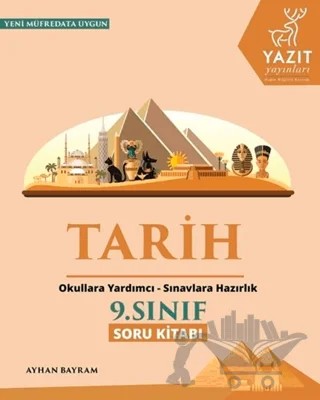 Yazıt 9. Sınıf Tarih Soru Kitabı – Ayhan Bayram – Yazıt Yayıncılık kitap kapağı