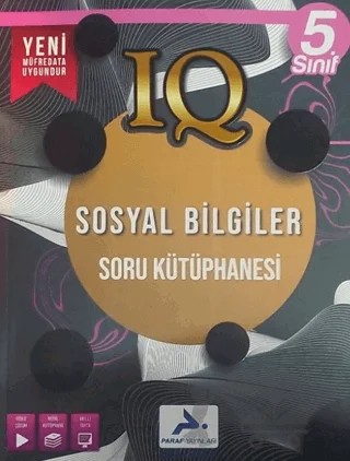 Paraf 5. Sınıf IQ Sosyal Bilgiler Soru Kütüphanesi – Kolektif – Paraf Yayınları kitap kapağı