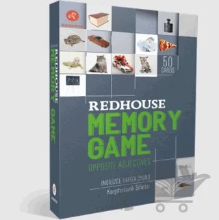 Redhouse Memory Game-Opposite Adjectives – Kolektif – Redhouse Kidz Yayınları kitap kapağı