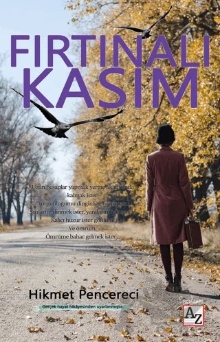 Fırtınalı Kasım – Hikmet Pencereci – Az Kitap kitap kapağı