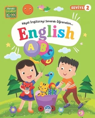 Meraklı Çocuklar - English Seviye 2 – Kolektif – Martı Çocuk Yayınları kitap kapağı