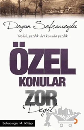 Özel Konular Zor Değil – Doğan Sofracıoğlu – Cinius Yayınları kitap kapağı