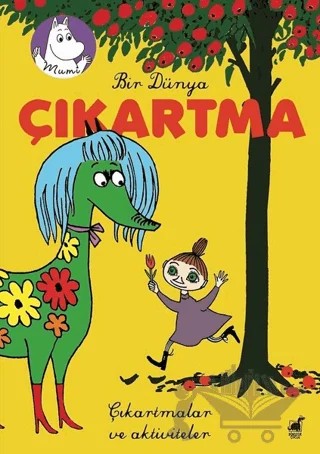 Bir Dünya Çıkartma – Tove Jansson – Dinozor Çocuk kitap kapağı