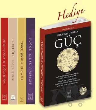 Tuğçe Işınsu Son Kitaplar Seti - Hiçlikten Gelen Güç Hediyeli (5 Kitap) – Tuğçe Işınsu – Feniks Yayınları kitap kapağı