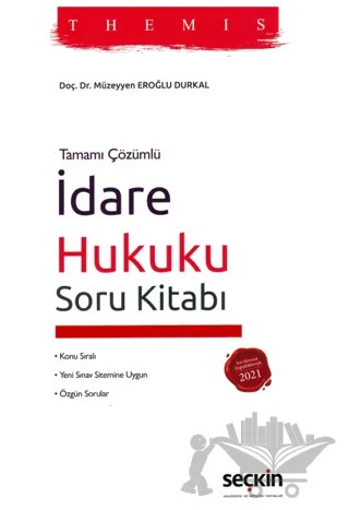 THEMIS – İdare Hukuku Soru Kitabı – Müzeyyen Eroğlu Durkal – Seçkin Yayıncılık kitap kapağı