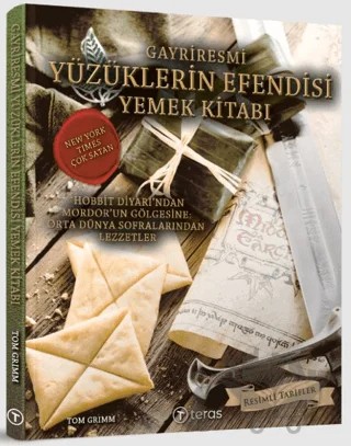 Gayriresmi Yüzüklerin Efendisi Yemek Kitabı (Ciltli) – Tom Grimm – Teras Kitap kitap kapağı