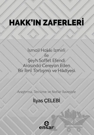 Hakk'ın Zaferleri – İlyas Çelebi – Ensar Neşriyat kitap kapağı