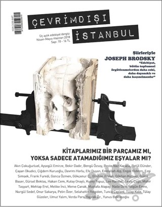 Çevrimdışı İstanbul Üç Aylık Edebiyat Dergisi Sayı: 10 Nisan-Mayıs-Haziran 2018 – Delta Yayınları kitap kapağı