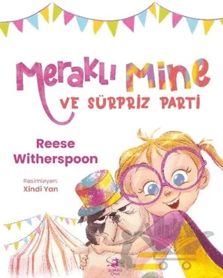 Meraklı Mine ve Sürpriz Parti – Reese Witherspoon – Olimpos Çocuk kitap kapağı