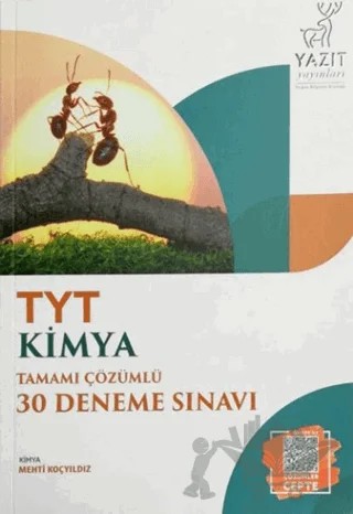TYT Kimya Tamamı Çözümlü 30 Deneme – Mehti Koçyıldız – Yazıt Yayıncılık kitap kapağı