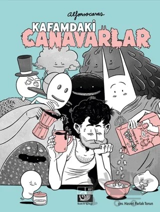 Kafamdaki Canavarlar – Alfonso Casas – Sakin Çizgi kitap kapağı