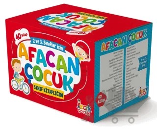 Afacan Çocuk Sınıf Kitaplığım– (40 Kitap) – Tuba Öztürk – Bıcırık Yayınları kitap kapağı