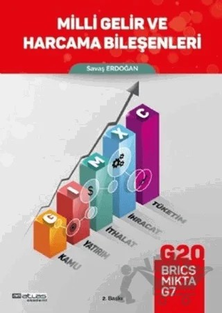 Milli Gelir ve Harcama Bileşenleri – Savaş Erdoğan – Atlas Akademi kitap kapağı