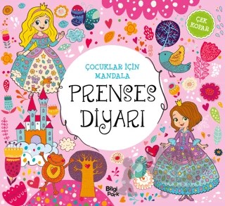 Çocuklar İçin Mandala - Prenses Diyarı – Bilge Yorulmaz – Bilgi Park kitap kapağı
