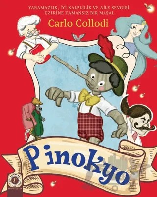 Pinokyo – Carlo Collodi – Artemis Yayınları kitap kapağı