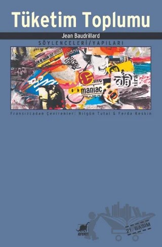 Tüketim Toplumu – Jean Baudrillard – Ayrıntı Yayınları kitap kapağı