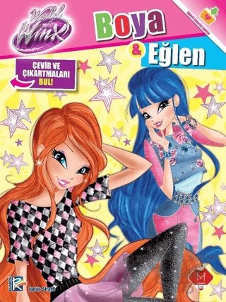 World Of Winx ile Boya - Eğlen – Kolektif – Mikado Yayınları kitap kapağı