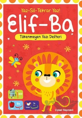 Kuran Elifbası Tükenmeyen Yazı Defteri – Ferhat Çınar – Uysal Yayınevi kitap kapağı