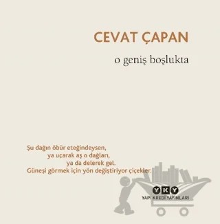 O Geniş Boşlukta – Cevat Çapan – Yapı Kredi Yayınları kitap kapağı