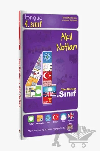 4. Sınıf Akıl Notları – Kolektif – Tonguç Akademi kitap kapağı
