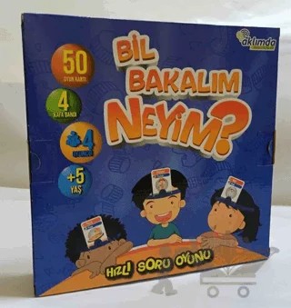 Bil Bakalım Neyim? – Kolektif – Aklımda Zeka Oyunları kitap kapağı