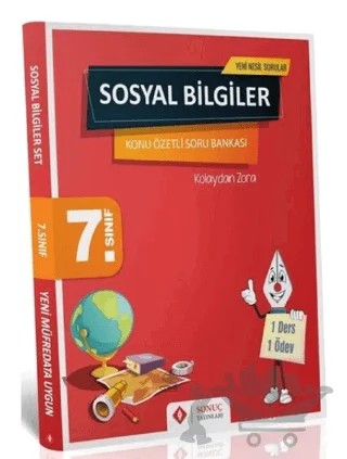 7. Sınıf Sosyal Bilgiler Konu Özetli Soru Bankası – Kolektif – Sonuç Yayınları kitap kapağı