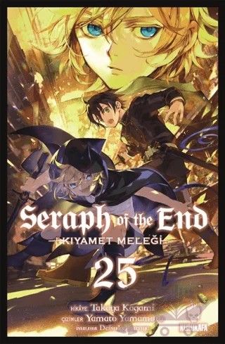 Seraph of the End - Kıyamet Meleği 25 – Takaya Kagami – Kurukafa Yayınevi kitap kapağı