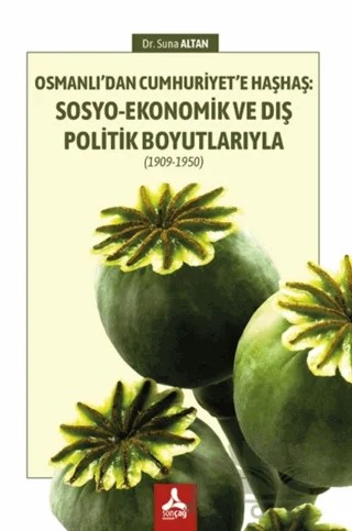 Osmanlı’dan Cumhuriyet’e Haşhaş: Sosyo-Ekonomik ve Dış Politik Boyutlarıyla (1909-1950) – Suna Altan – Sonçağ Yayınları kitap kapağı