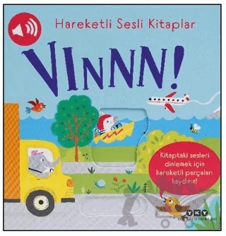 Hareketli Sesli Kitaplar – Vınnn! – Sam Taplin – Yapı Kredi Yayınları kitap kapağı