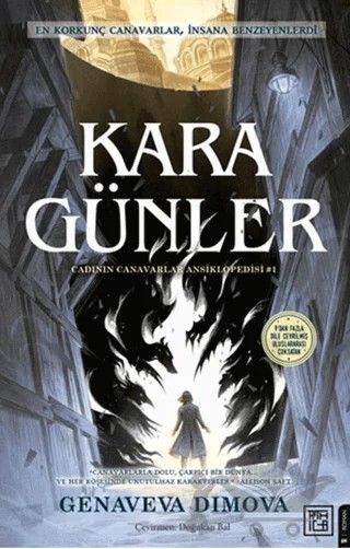 Kara Günler - Cadının Canavarlar Ansiklopedisi 1 – Dimova Genoveva – Athica Yayınları kitap kapağı