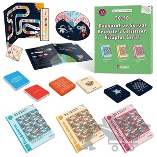 EQ-SQ Duygusal ve Sosyal Becerileri Geliştiren Kitaplar Seti (4-7 Yaş) – Kolektif – TÜZDER Yayınları kitap kapağı