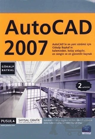 AutoCad 2007 – Gökalp Baykal – Pusula Yayıncılık kitap kapağı
