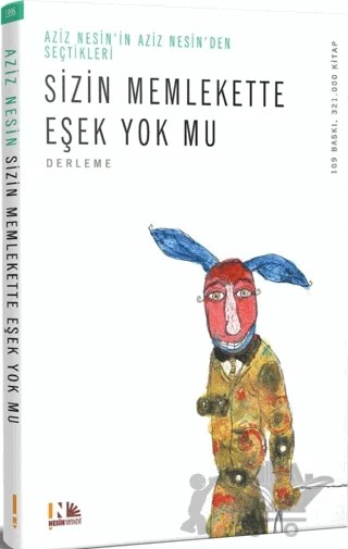 Sizin Memlekette Eşek Yok mu? – Aziz Nesin – Nesin Yayınevi kitap kapağı