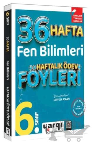 6. Sınıf Fen Bilimleri 36 Haftalık Ödev Föyleri