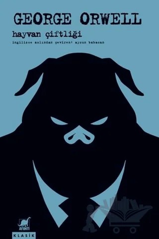 Hayvan Çiftliği – George Orwell – Ayrıntı Yayınları kitap kapağı