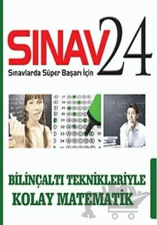 Sınav 24 - Bilinçaltı Teknikleriyle Kolay Matematik – Cemal Kondu – Akis Kitap kitap kapağı