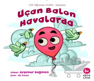 Uçan Balon Havalarda – Ayşenur Bağmen – Kayra Çocuk kitap kapağı