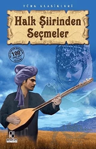 Halk Şiirinden Seçmeler – Derleme – Anonim Yayıncılık kitap kapağı