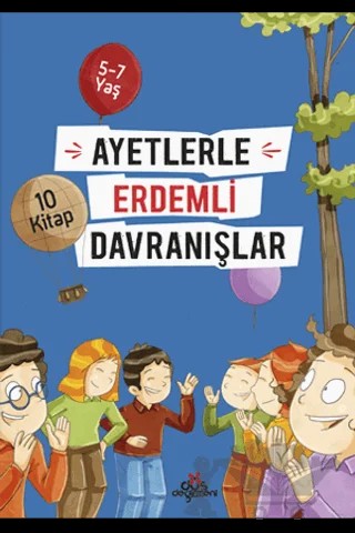 Ayetlerle Erdemli Davranışlar Set (10 Kitap) – Yasemin Ulun Pak – Düş Değirmeni kitap kapağı