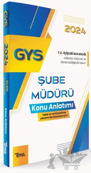 İçişleri Bakanlığı Görevde Yükselme ve Ünvan Değişikliği Sınavı – Sami Sönmez – Temsil Kitap kitap kapağı