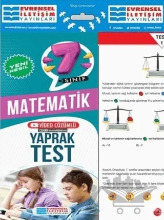 7. Sınıf Matematik Yeni Nesil Video Çözümlü Yaprak Test – Kolektif – Evrensel İletişim Yayınları kitap kapağı