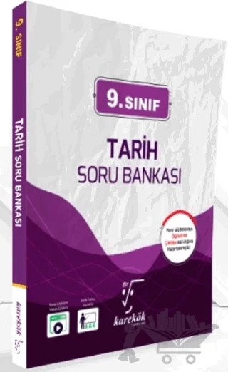 9. Sınıf Tarih Soru Bankası – Yasin Kalemci – Karekök Yayıncılık kitap kapağı