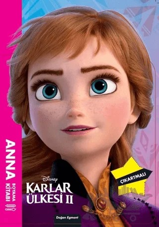Disney Karlar Ülkesi 2 - Anna Boyama Kitabı – Kolektif – Doğan Egmont Yayıncılık kitap kapağı