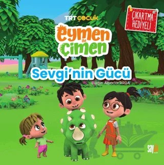 Eymen ile Çimen - Sevgi’nin Gücü – Burçin Alpacar Arda – Sayda Yayınları kitap kapağı