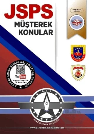 JSPS Müşterek Konular Kitabı Konu Anlatımı ve Soru Bankası – Kolektif – Askeri Sınav Kitapları kitap kapağı
